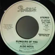 Aldo Nova - Rumours Of You