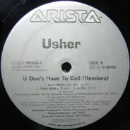 Usher - U Don't HaveTo Call
