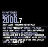 Nick Drake, Tim Buckley, Shivaree, a.o. - Unconditionally Guaranteed 2000.7 (Uncut's Guide To The Month's Best Music)