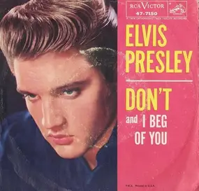 Elvis Presley - Don't (Single)
