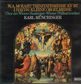 Wolfgang Amadeus Mozart - Trinitatismesse KV 167 / Kleine Orgelmesse,, Münchinger, Chor der Wiener Staats