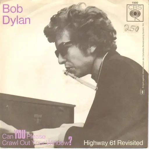 Can You Please Crawl Out Your Window? Bob Dylan 7inch Recordsale