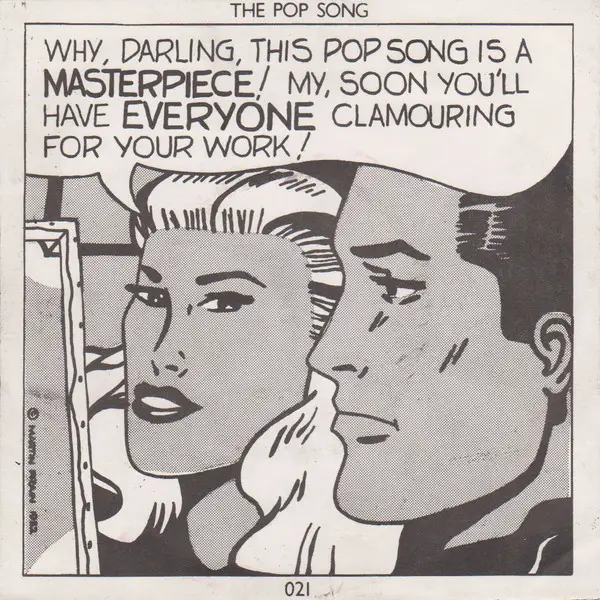 021 - The Pop Song - 7inch x 1