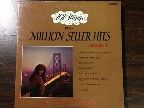 101 STRINGS - 101 Strings Play Million Seller Hits Volume 3 - LP