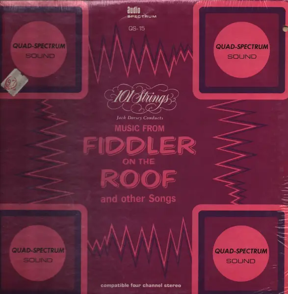 101 STRINGS - Music From Fiddler On The Roof And Other Songs (STILL SEALED / GATEFOLD) - Disque 33T