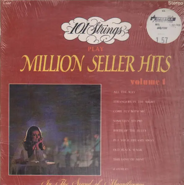 101 STRINGS - 101 Strings Play Million Seller Hits, Volume 1 (STILL SEALED) - LP