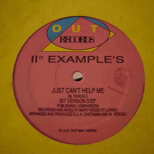 2 EXAMPLES - Just Can't Help Me - 12 inch x 1