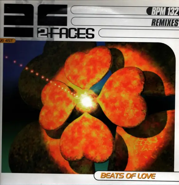 2 FACES - Beats Of Love (Remixes) - Disque Maxi x 1