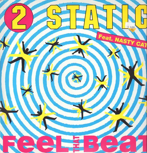 2 STATIC, NASTY CHAT - Feel That Beat - Disque Maxi x 1