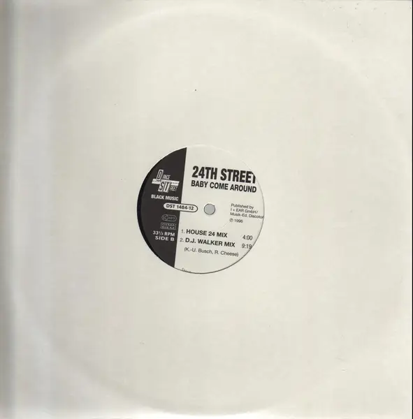 24TH STREET - Baby Come Around - Disque Maxi x 1