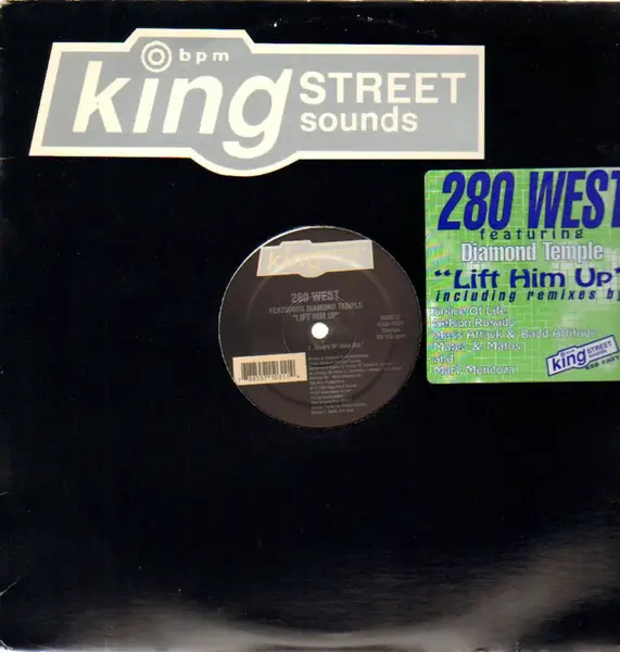 280 WEST FEATURING DIAMOND TEMPLE - Lift Him Up - 12 inch x 2
