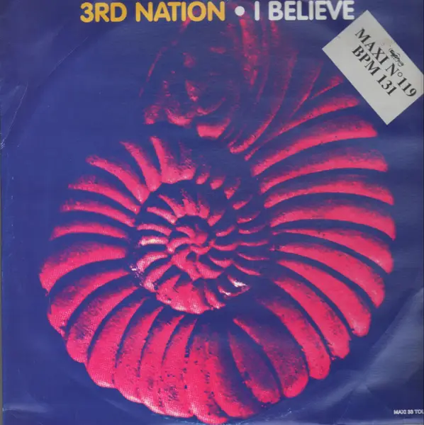 3RD NATION - I Believe - Disque Maxi x 1