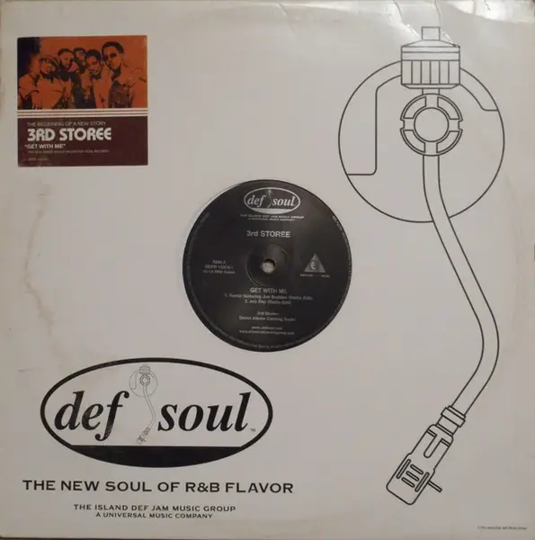 3RD STOREE - Get With Me - Disque Maxi x 1