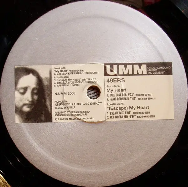 49ERS - My Heart / (Escape) My Heart - 12 inch x 1