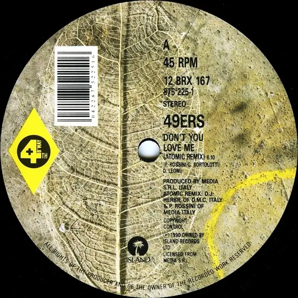 49ERS - Don't You Love Me - 12 inch x 1