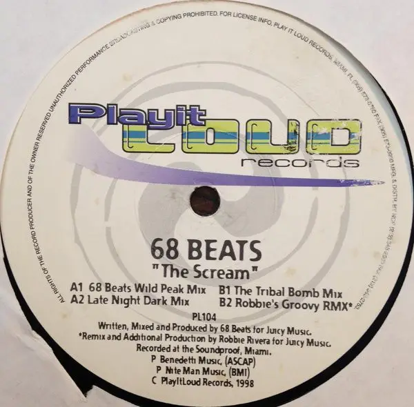 68 BEATS - The Scream - 12 inch x 1