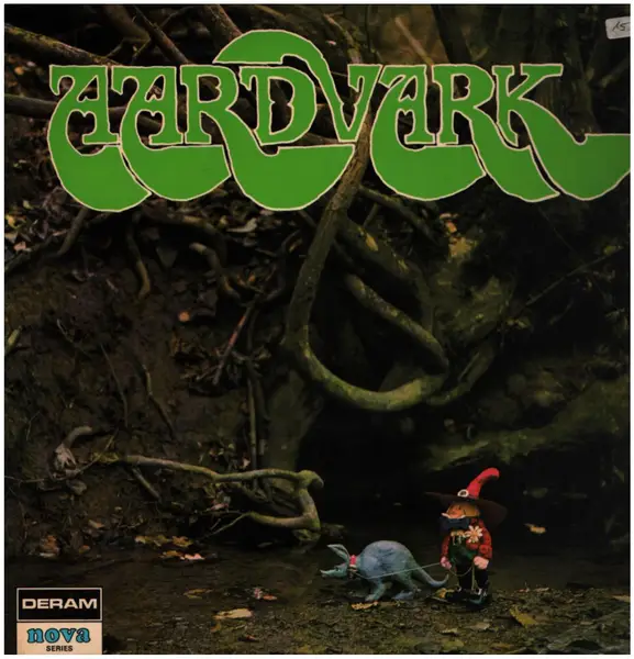 AARDVARK - Aardvark (1ST GERMAN PRESS ON WHITE & RED DERAM LABELS) - LP