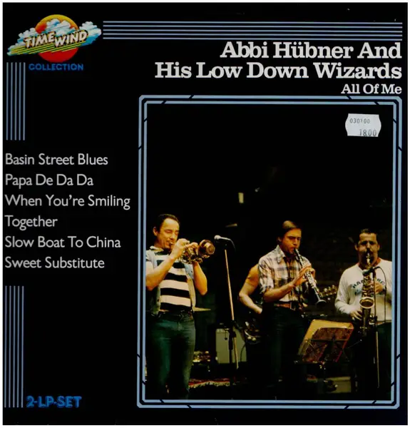 ABBI HÜBNER AND HIS LOW DOWN WIZARDS - All Of Me - Disque 33T x 2