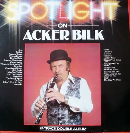 ACKER BILK - Spotlight On Acker Bilk - Disque 33T x 2