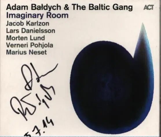 ADAM BAŁDYCH & THE BALTIC GANG - Imaginary Room - Disque CD