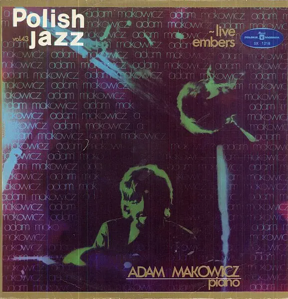 ADAM MAKOWICZ - Live Embers - Disque 33T