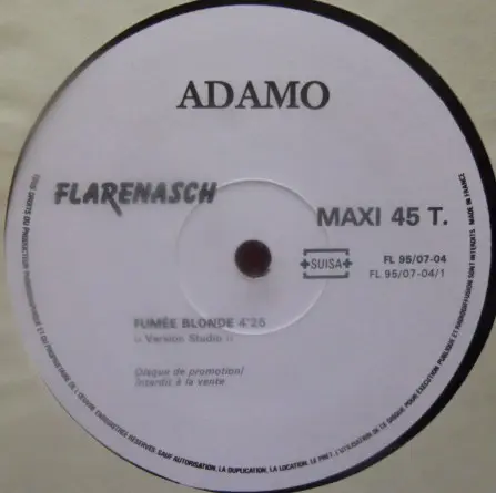 ADAMO - Fumée Blonde - 12 inch x 1