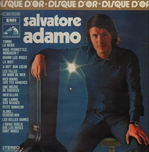 ADAMO - Le Disque D'Or De Salvatore Adamo - Disque 33T