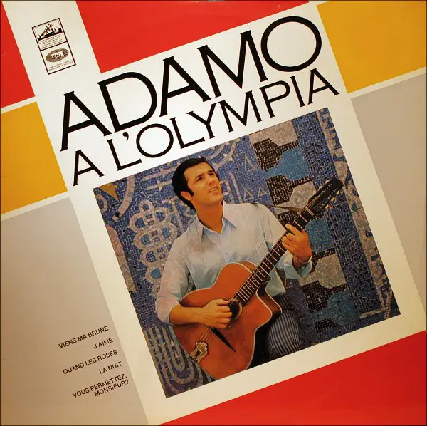 ADAMO - Adamo À L'Olympia - Disque 33T
