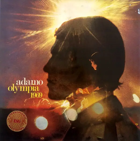 ADAMO - Olympia 1969 (GATEFOLD) - Disque 33T