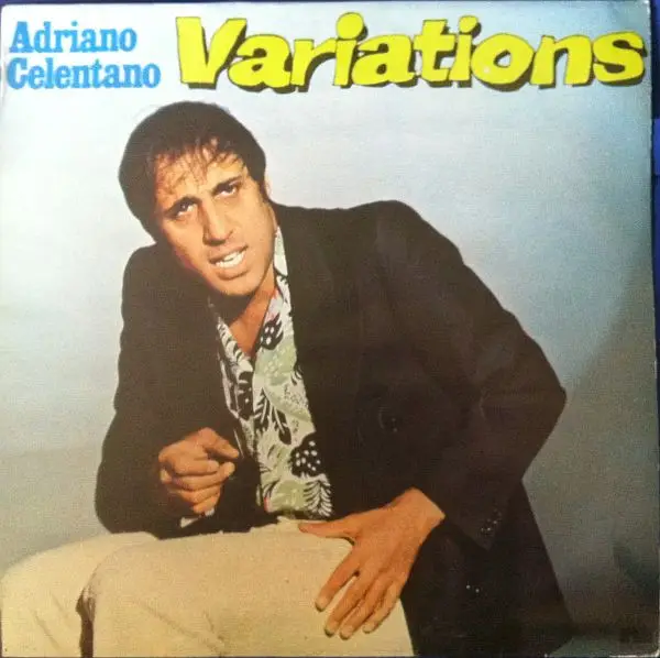 ADRIANO CELENTANO - Variations (WHITE LABELS WITH BLACK FONT) - Disque 33T