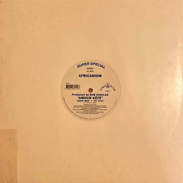 AFRICANISM - Amour Kéfé - Disque Maxi x 1