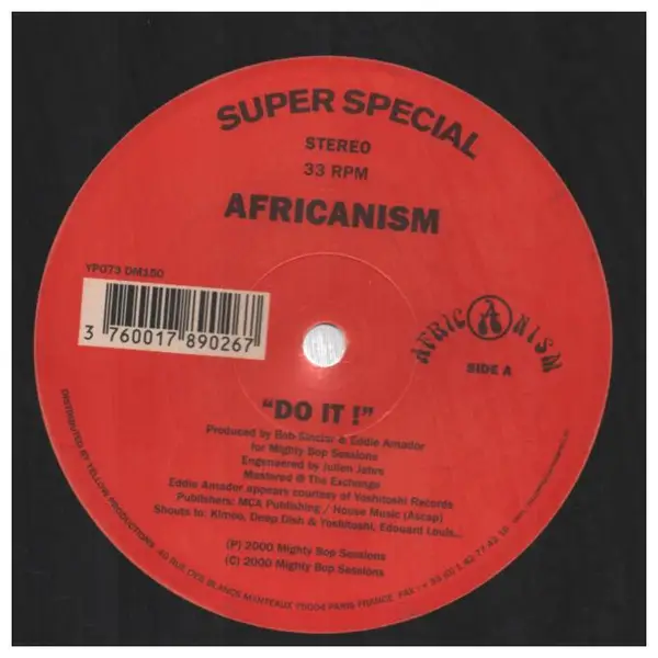 AFRICANISM - Do It ! - Disque Maxi x 1
