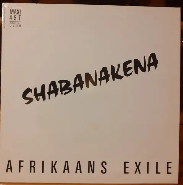 AFRIKAANS EXILE / NICOLAS DE ANGELIS - Shabanakena / Villa California - LP