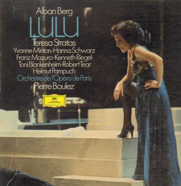 ALBAN BERG - Lulu (Pierre Boulez) (HARDCOVER BOX-SET+ BOOKLET) - Disque 33T x 3