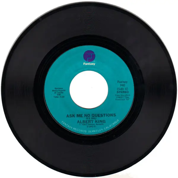 ALBERT KING - Ask Me No Questions / Honey Bee - 7inch x 1
