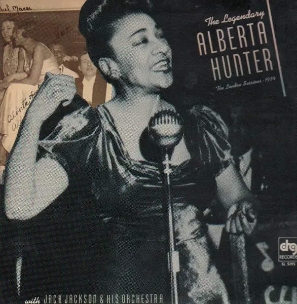 ALBERTA HUNTER - The Legendary Alberta Hunter - Disque 33T
