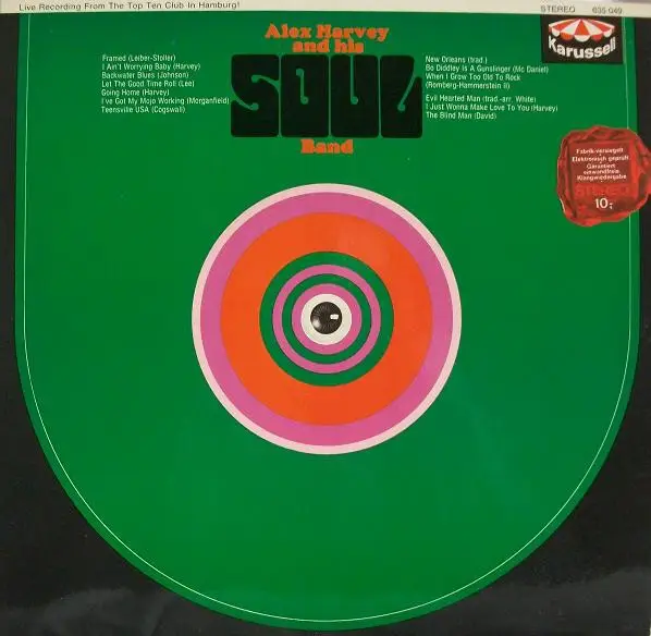 ALEX HARVEY & HIS SOUL BAND - Alex Harvey And His Soul Band - LP
