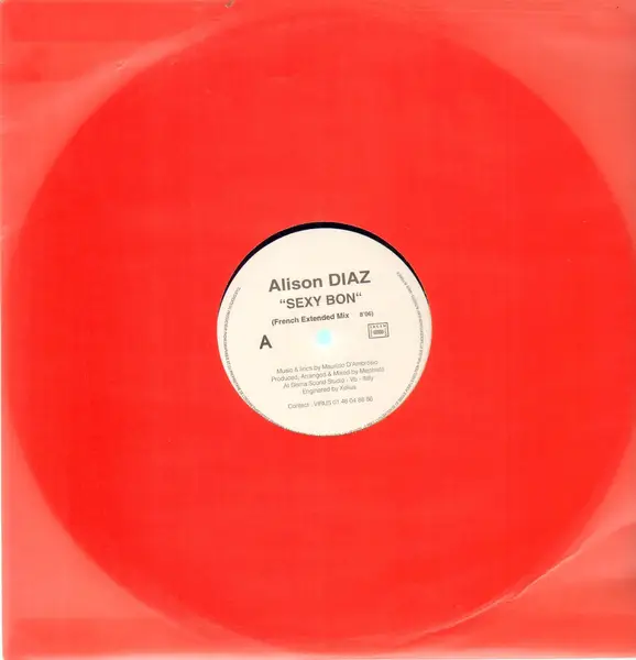 ALISON DIAZ - Sexy Bon - Disque Maxi x 1