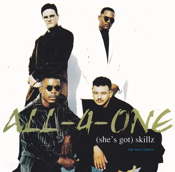 ALL-4-ONE - (She's Got) Skillz - Disque CD single