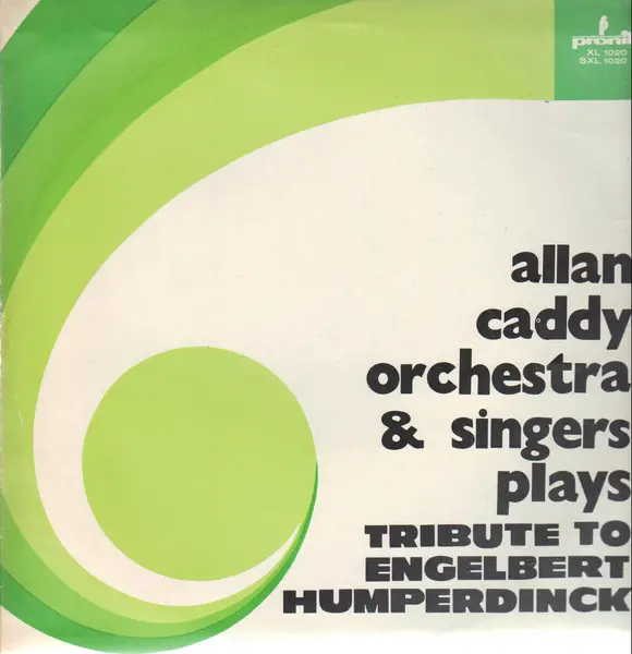 ALLAN CADDY ORCHESTRA & SINGERS - Tribute to Engelbert Humperdinck - LP