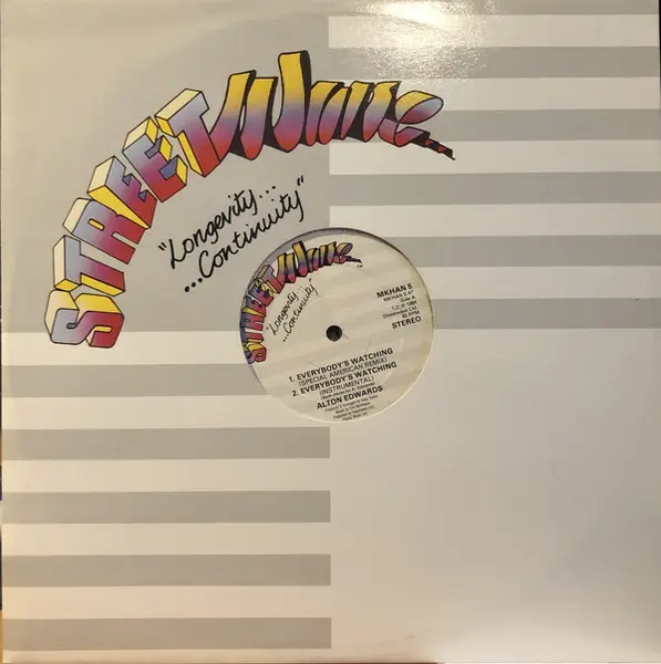 ALTON EDWARDS - Everybody's Watching - Disque Maxi x 1