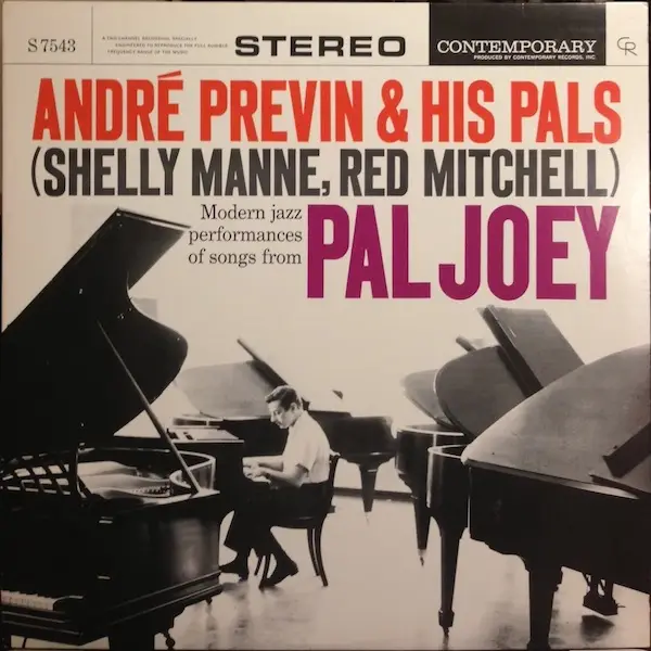 ANDRÉ PREVIN & HIS PALS - Modern Jazz Performances Of Songs From Pal Joey - LP