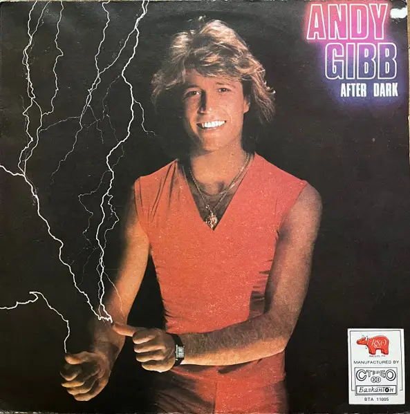 ANDY GIBB - After Dark (YELLOW LABELS) - LP