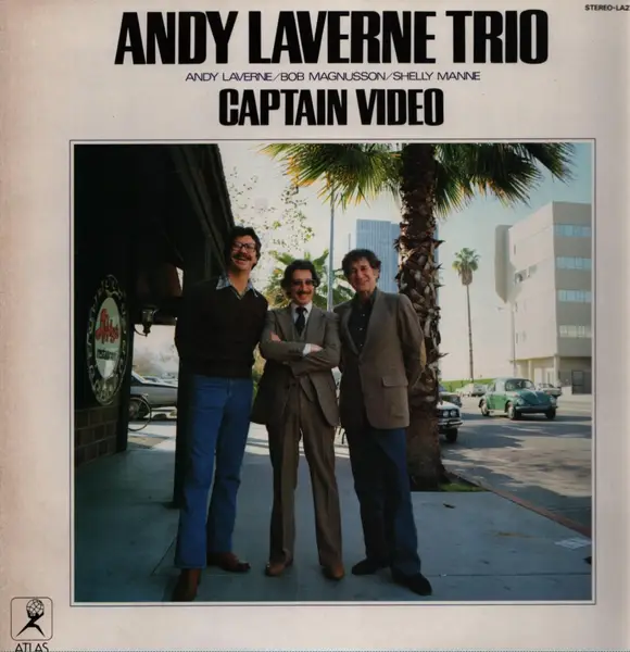 ANDY LAVERNE TRIO - Captain Video (INSERT) - Disque 33T