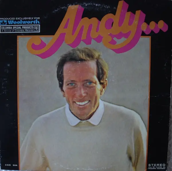 ANDY WILLIAMS - Andy & Company - Disque 33T