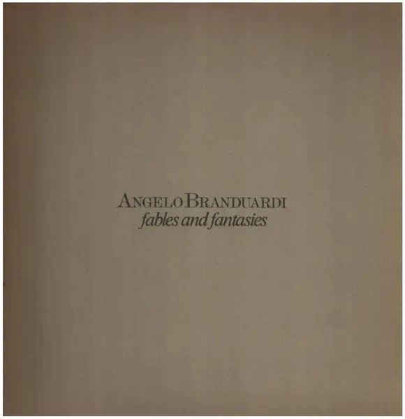 ANGELO BRANDUARDI - Fables And Fantasies - Disque 33T