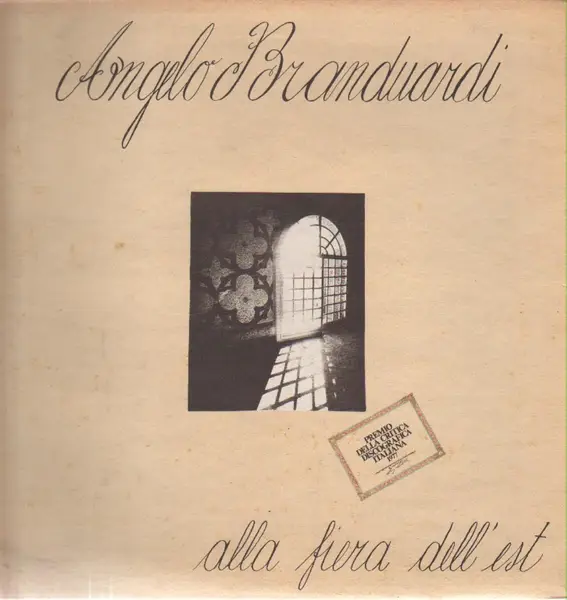 ANGELO BRANDUARDI - Alla Fiera Dell'est - Disque 33T