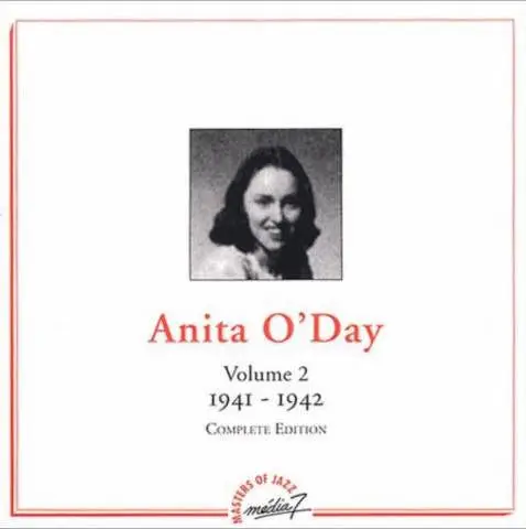 ANITA O'DAY - Volume 2 - 1941-1942 - Complete Edition - Disque CD