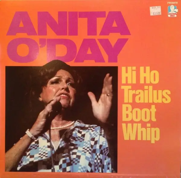 ANITA O'DAY - Hi Ho Trailus Boot Whip - Disque 33T