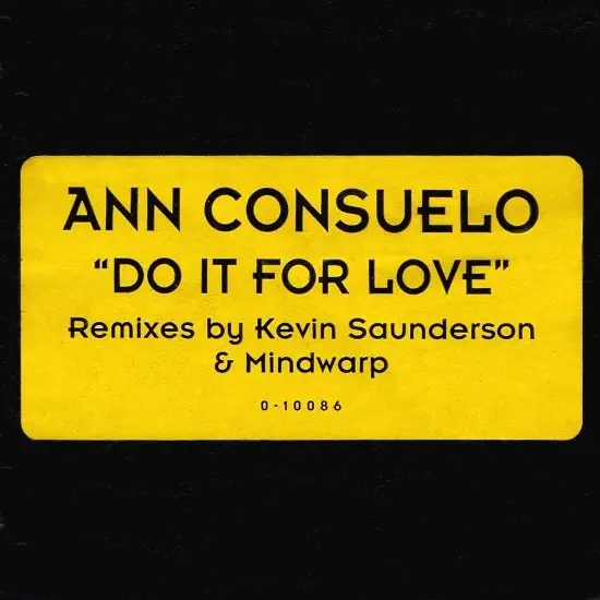 ANN CONSUELO - Do It For Love - Disque Maxi x 1